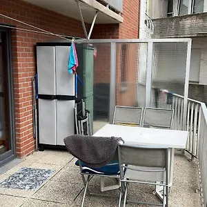  Appartement Sympa 6p Avec Garage Et Terrasse Ensoleillee Et Spacieuse A 25m De La Westende Belgique